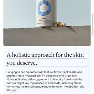 White Skincare Container with Minimalist Design